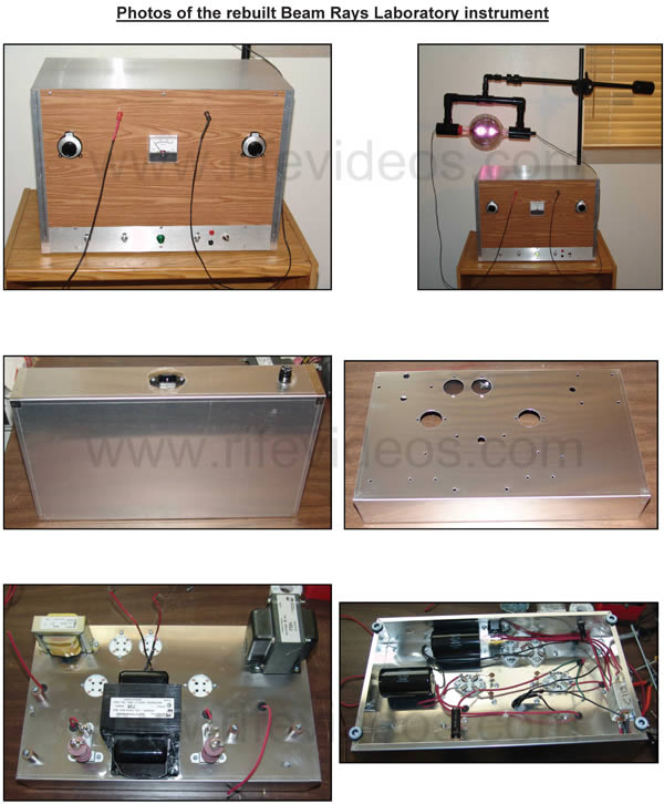 Beam Rays Rife Machine dual oscillator instrument